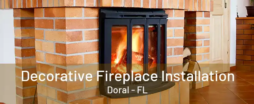 Decorative Fireplace Installation Doral - FL