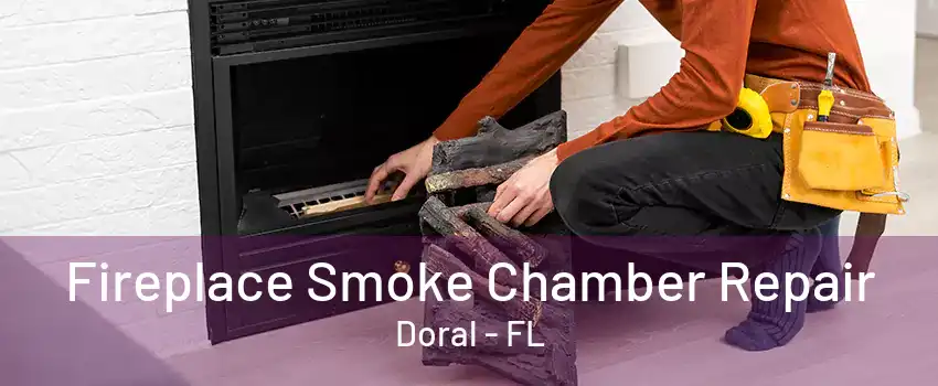 Fireplace Smoke Chamber Repair Doral - FL