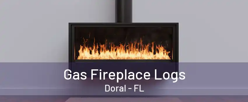 Gas Fireplace Logs Doral - FL