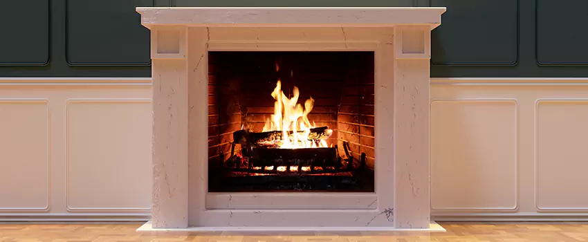 Decorative Electric Fireplace Installation in Doral, Florida