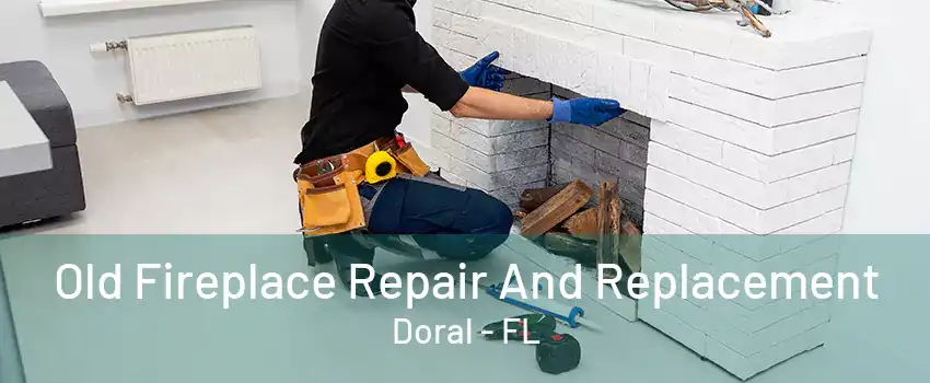 Old Fireplace Repair And Replacement Doral - FL